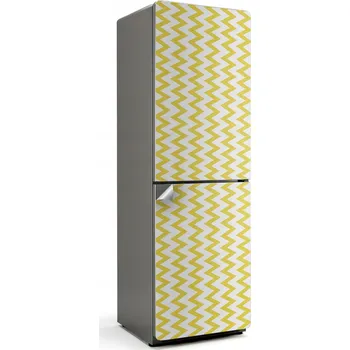 Fototapeta Dekorativní samolepka na lednici - Jemný cikcak vzor