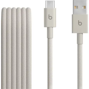Datový kabel Apple Beats USB-A/USB-C Woven kabel 1,5m kamínkově šedý