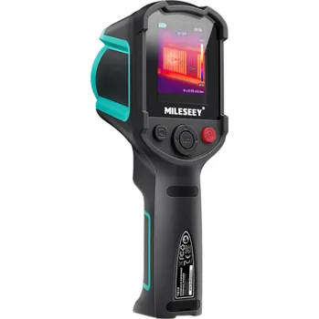 Meteostanice Termokamera Mileseey s rozlišením 192x192, citlivostí 50mK a výdrží 8 h, sledování bodů, 30 000 snímků, USB-C
