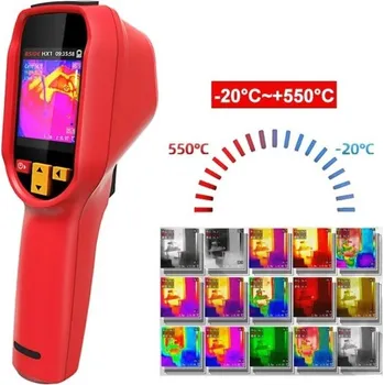 Meteostanice Termokamera s vysokým rozlišením a laserovým zaměřením -20 °C až 550 °C, detekce přehřátí a paměťová karta