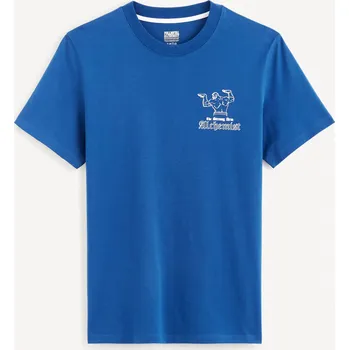 Pánské tričko Celio Tričko Fullmetal Alchemist 1134487 Modrá M