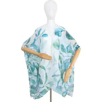 ArtOfPolo pončo na plavky Pareo Sorso Zelené