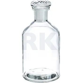 Láhev úzkohrdlá reagenční Steilbrust se zabroušenou zátkou, čirá, Objem [ml]: 50