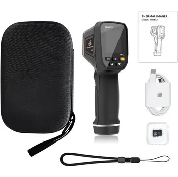 Meteostanice Termokamera UW832 s duálním spektrem, rozlišením 1,77" TFT, rozsahem -30 až 500 °C, USB-C nabíjením a 6 barevnými paletami