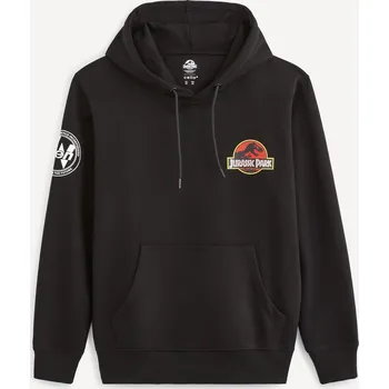 Pánská mikina Celio Mikina Jurský park 1107103 Černá S