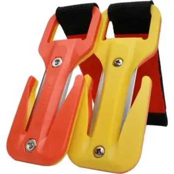 Potápěčský nůž Řezák Trilobite, pevný obal, EezyCut oranžovo/žlutá