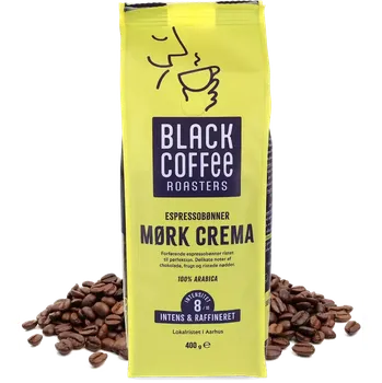 Káva Black Coffee Roasters | Espresso "Mørk Crema" - 400 g zrnkové kávy