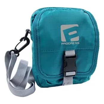 Dámské oblečení PROGRESS CROSS BODY outdoorová kapsička s DWR 13×18×6 cm petrol UNI