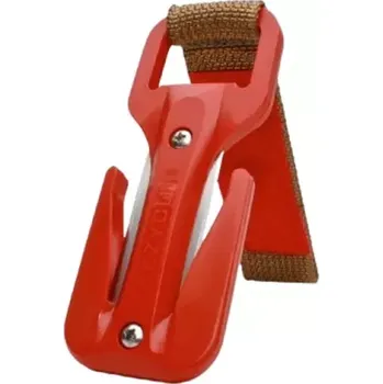 Potápěčský nůž Řezák Trilobite, pevný obal, EezyCut červená