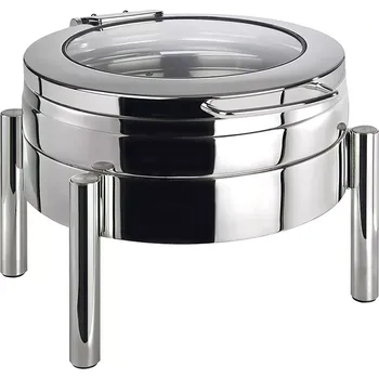 APS Premium Chafing-Dish kulatý, objem: 6,00 litru, výška: 340 mm, délka: 550 mm