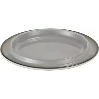 Talíř FRILICH Raiser porcelánová mělká deska, šedá, ‘23 x 23'