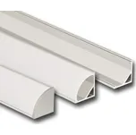 MCLED PROFIL AL 45ST, PMMA MLÉČNÝ DIFUZOR, 16X16MM, D=3M, ML-761.041.02.3