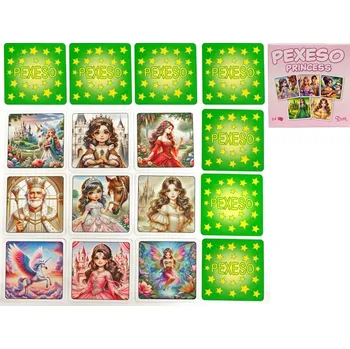 Pexeso motherhood Pexeso - Princess - 64 ks v krabičce