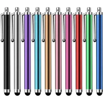 Sada 10 dotykových per s kulatou měkkou špičkou pro telefony a tablety s kapacitní obrazovkou