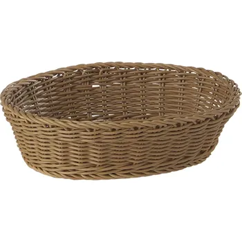 chlebník APS Profi Line Koš oválný, hnědý, výška: 65 mm, délka: 250 mm, šířka: 180 mm