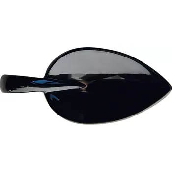 Příbor APS Leaf Lžíce na fingerfood, černá, výška: 10 mm, délka: 100 mm, šířka: 45 mm