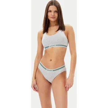 Podprsenka Lacoste Podprsenkový top IF8179 Šedá S