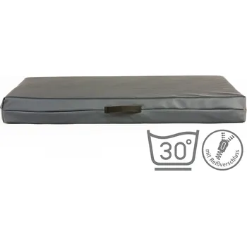 Pelíšek pro psa Pelíšek, matrace šedá ekokůže velikost matrací 120x80cm 10cm vysoká