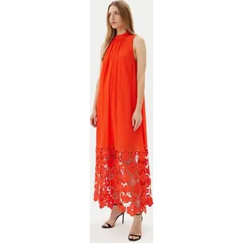 Dámské šaty YAS Letní šaty Twigsy 26037703 Červená Relaxed Fit 36