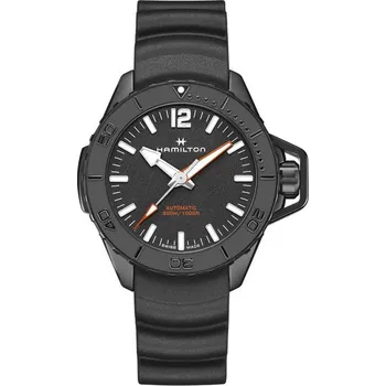 Hodinky Hamilton Khaki Navy Frogman Auto H77855330 + 5 let záruka a dárek ZDARMA