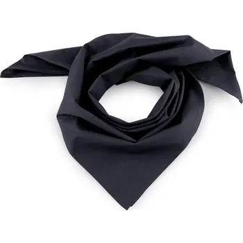 Šátek Bavlněný šátek jednobarevný 70x70 cm Varianta: 32 modrá tmavá, Balení: 1 ks