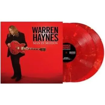 Zahraniční hudba 2LP Warren Haynes: Man In Motion CLR | LTD 2025 Coloured Red Marble Vinyl Limited Edition