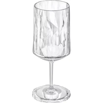 Sklenice Club sklenice na víno, plast, objem: 0,30 litru, výška: 205 mm, průměr: 85 mm