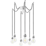 RED - DESIGN RENDL KOMBIX 6 závěsná sada BZ+ČK+CHO 230V E27 6x28W - RED - DESIGN RENDL RED R11780