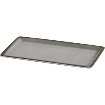 Talíř FRILICH Raiser porcelánové talíře GN, šedé, dílčí talíř 1/3 GN