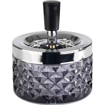 Popelník APS Push otočný popelník, výška: 110 mm, průměr: 95 mm