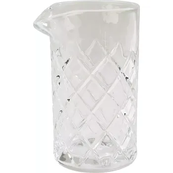 Sklenice APS Míchací sklo s výlevkou, Obsah: 0,50 litru, Výška: 165 mm, průměr: 90 mm