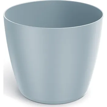 Plastový květináč REGULAS světle šedý, varianta 17,8 cm