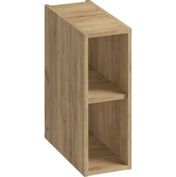 Koupelnový nábytek Cersanit Malta, otevřená závěsná skříňka pod desku 20x55,1x44 cm, dub, S1014-006