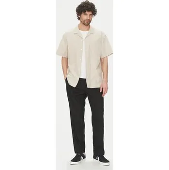 Pánská košile Jack & Jones Košile Cody 12269801 Béžová Relaxed Fit M