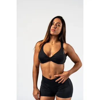 NEBBIA Sportovní podprsenka STRONG BEAUTY černá M