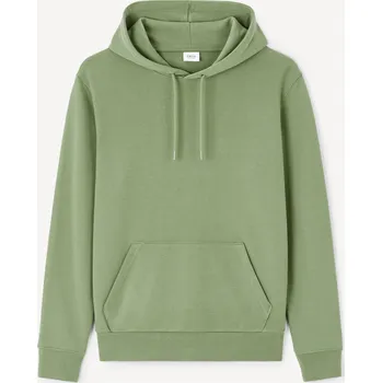 Pánská mikina Celio Mikina s kapucí Fesix 1152243 Zelená S
