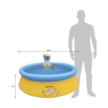 Bazén Bazén samostavěcí se stříkacím zvířátkem 150x41cm