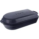 Pekáč LITINA SMALT oboustranný 42,5x22 cm