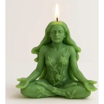 Svíčka Vonná svíčka Matka Příroda | 100 g | Svíčkománie3D | Barva: Zelená