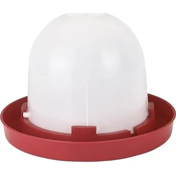 napáječka pro hospodářská zvířata Napáječka pro drůbež klobouková 1,5, 3,5 nebo 5 l Varianta: bajonet, 1,5 L - plastová.