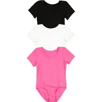 Dívčí legíny LITEX Gymnastický dětský dres s kr. rukávem. 5F264