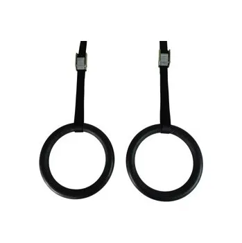 Gymnastický kruh Gymnastické kruhy - plastové černé