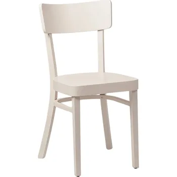 Jídelní židle Jídelní dřevěná židle KATE — masiv, více barev, nosnost 130 kg Slonová kost