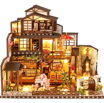 ostatní stavebnice 2Kids Toys Miniatura domečku Honosná sakurová vila