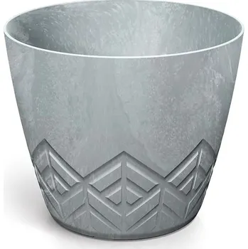 Květináč ARECA šedý beton, varianta 23,8 cm