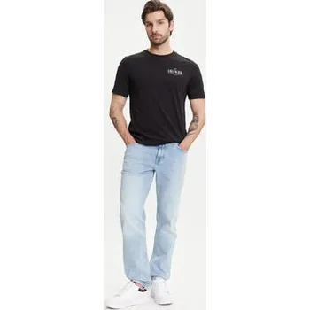 Pánské tričko Tommy Hilfiger T-Shirt Stack MW0MW39355 Černá Regular Fit L