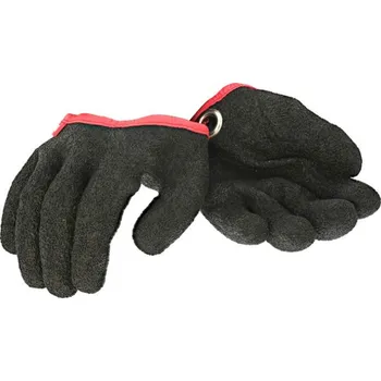 Rybářské oblečení Rukavice Westin Landing Gloves Jet Black Velikost L