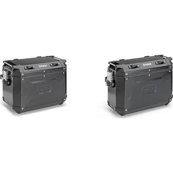 Zavazadlo na motocykl KAPPA boční kufry 37L pravý i 48L levý MONOKEY CAM SIDE KVG48B KVG37B KVOYAGER hliníkové barva černá anodizovaný BLACK LINE (KAPPA boční kufry 37L pravý i 48L levý MONOKEY CAM SIDE KVG48B KVG37B KVOYAGER hliníkové barva černá anodizovaný BLACK LINE)