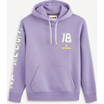 Pánská mikina Celio Mikina Dragon Ball Z 1121814 Fialová XL