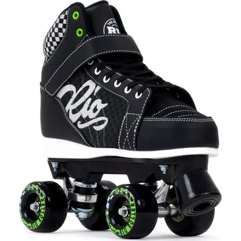 Kolečkové brusle Rio Roller - Mayhem V2 Black - trekové brusle Velikost (brusle): 44.5